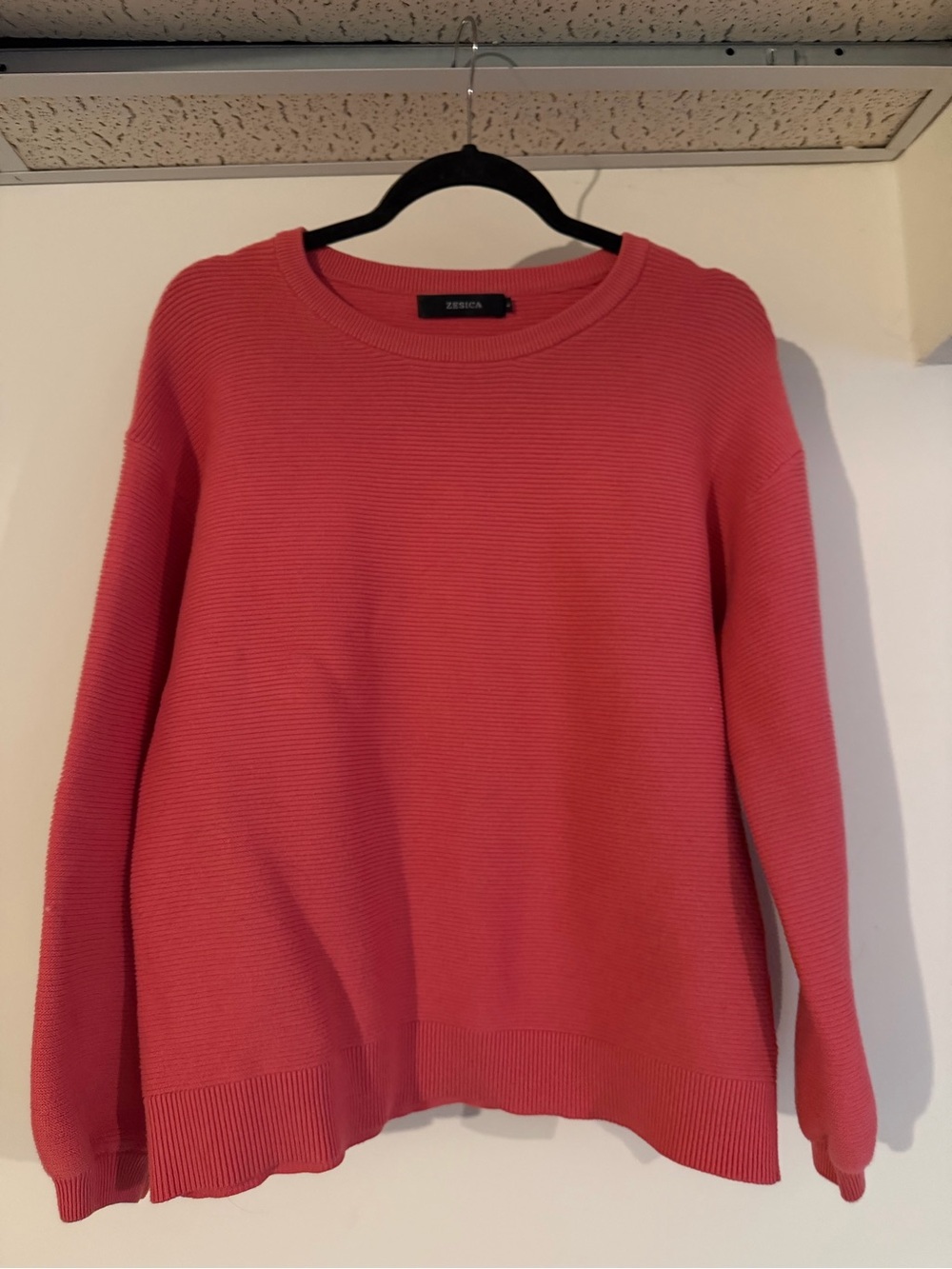 Zesica Coral Crewneck Sweater - Women